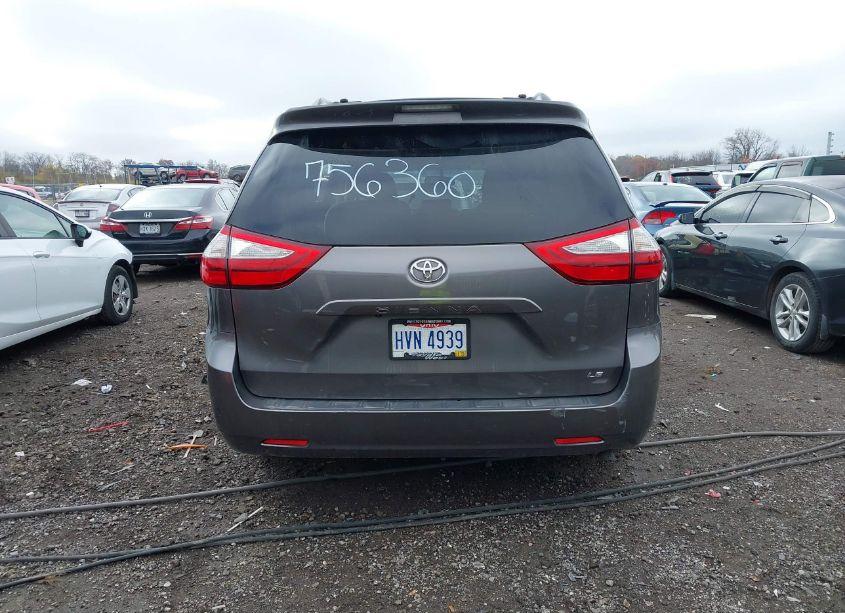 Photo 16 of 2016 Toyota Sienna LE 8 PASSENGER (VIN 5TDKK3DC5GS756360)