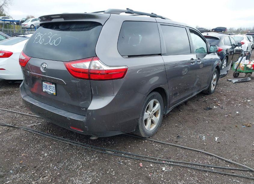 Photo 4 of 2016 Toyota Sienna LE 8 PASSENGER (VIN 5TDKK3DC5GS756360)