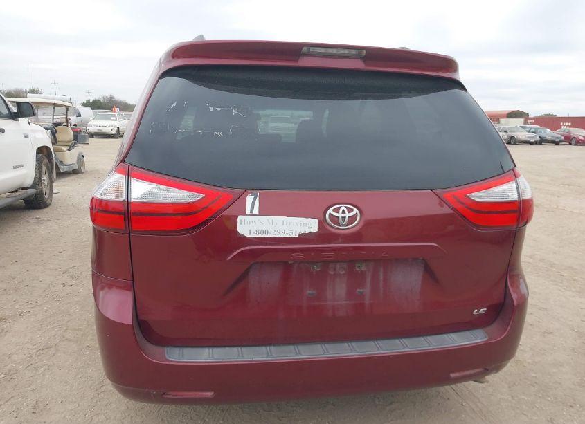 Photo 15 of 2015 Toyota Sienna LE 8 PASSENGER (VIN 5TDKK3DC6FS575881)