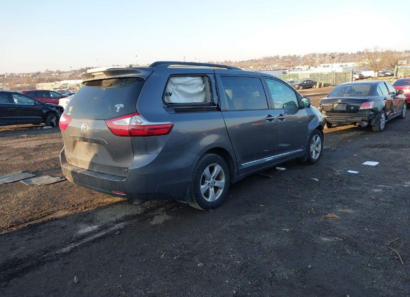 Photo 4 of 2015 Toyota Sienna LE 8 PASSENGER (VIN 5TDKK3DC6FS607437)