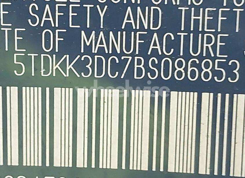 Photo 9 of 2011 Toyota Sienna LE V6 (VIN 5TDKK3DC7BS086853)