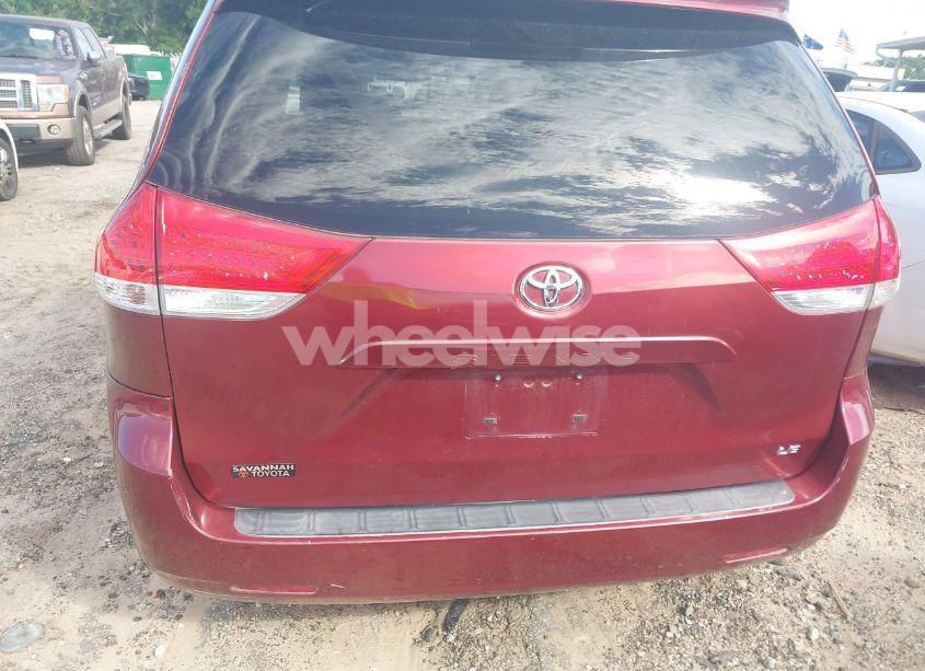 Photo 17 of 2012 Toyota Sienna LE V6 8 PASSENGER (VIN 5TDKK3DC7CS209567)