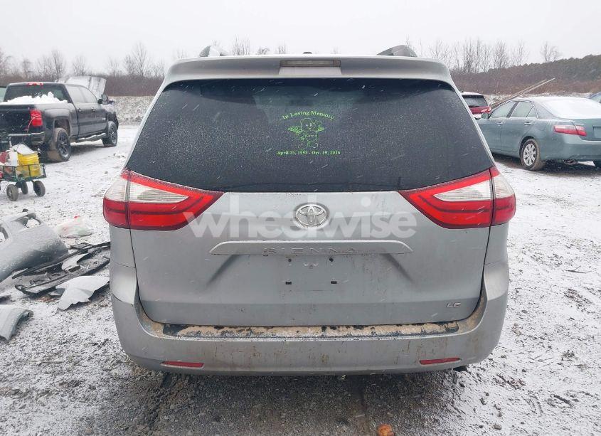 Photo 17 of 2015 Toyota Sienna LE 8 PASSENGER (VIN 5TDKK3DC7FS539701)