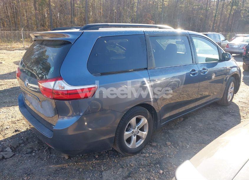 Photo 4 of 2015 Toyota Sienna LE 8 PASSENGER (VIN 5TDKK3DC7FS573203)