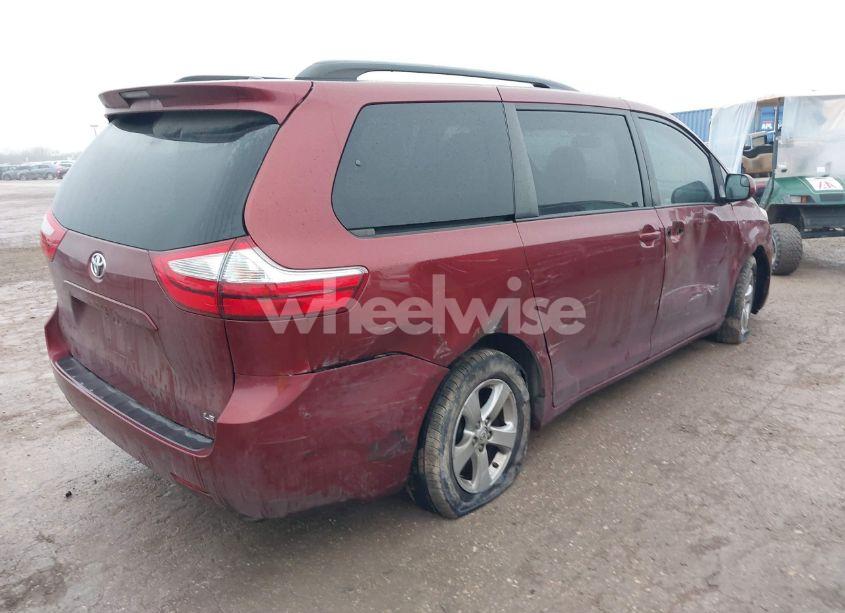 Photo 4 of 2015 Toyota Sienna LE 8 PASSENGER (VIN 5TDKK3DC7FS661636)