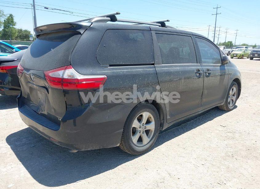 Photo 4 of 2015 Toyota Sienna LE 8 PASSENGER (VIN 5TDKK3DC7FS687525)