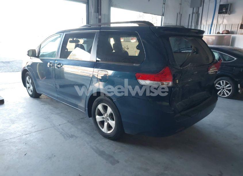 Photo 3 of 2012 Toyota Sienna LE V6 8 PASSENGER (VIN 5TDKK3DC8CS214860)