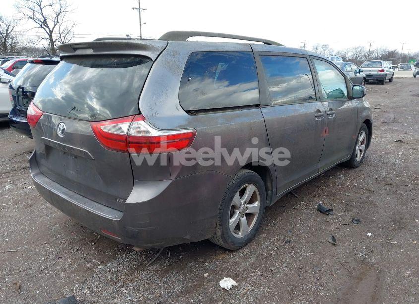 Photo 4 of 2015 Toyota Sienna LE 8 PASSENGER (VIN 5TDKK3DC8FS583786)