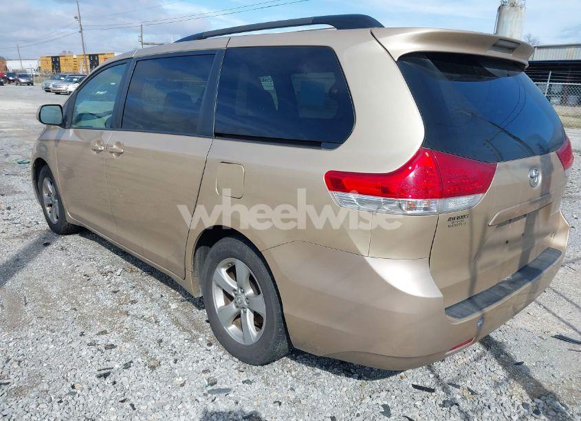 Photo 3 of 2012 Toyota Sienna LE V6 8 PASSENGER (VIN 5TDKK3DC9CS192917)
