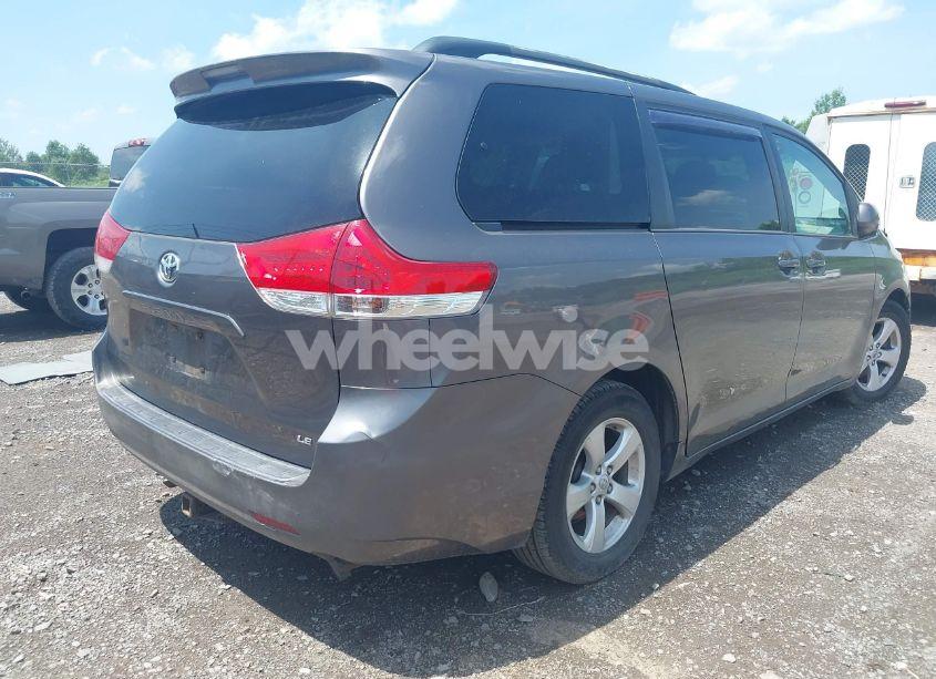 Photo 4 of 2012 Toyota Sienna LE V6 8 PASSENGER (VIN 5TDKK3DC9CS252274)