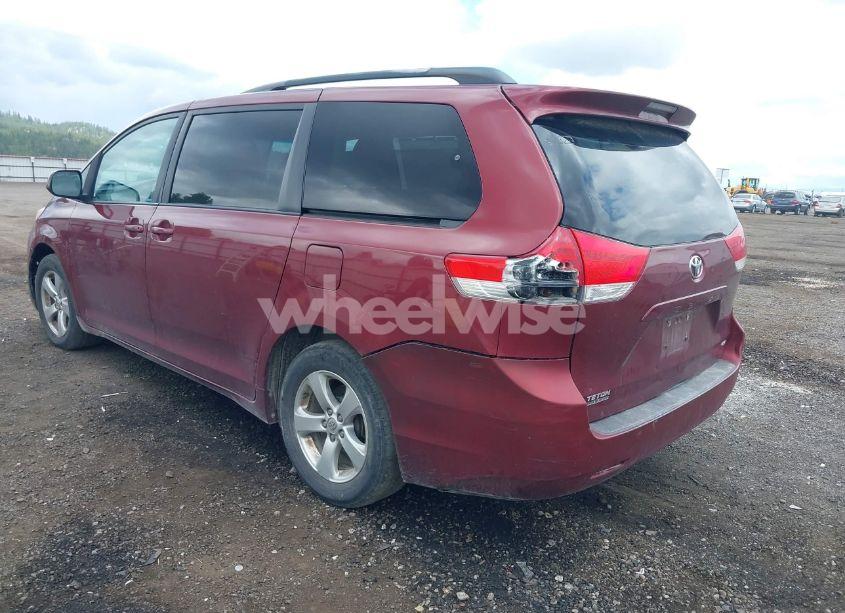 Photo 3 of 2013 Toyota Sienna LE V6 8 PASSENGER (VIN 5TDKK3DC9DS363814)