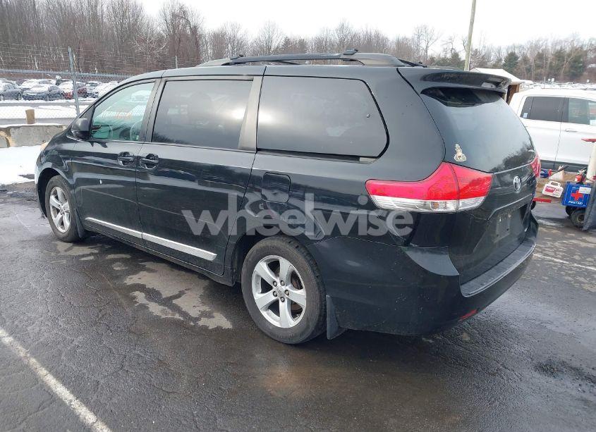 Photo 3 of 2012 Toyota Sienna LE V6 8 PASSENGER (VIN 5TDKK3DCXCS210695)