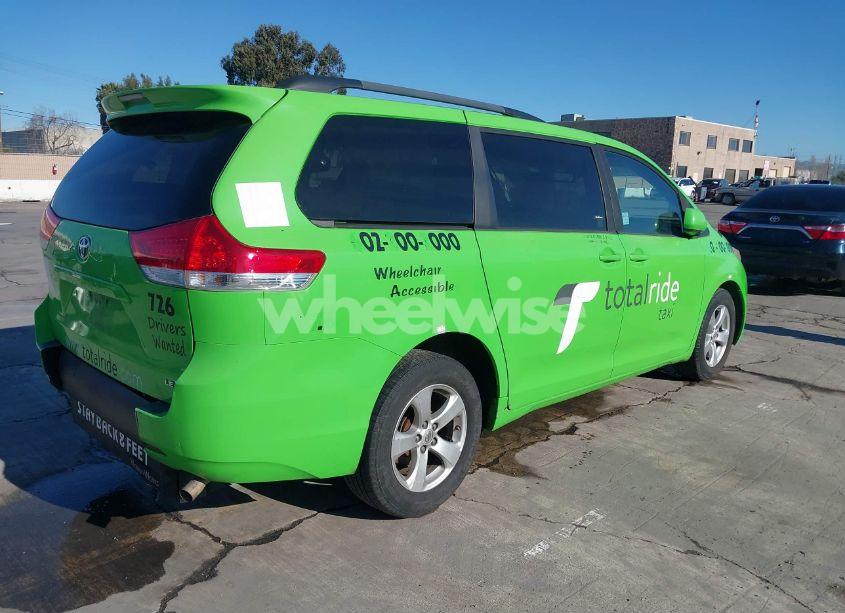 Photo 4 of 2014 Toyota Sienna LE V6 8 PASSENGER (VIN 5TDKK3DCXES475099)