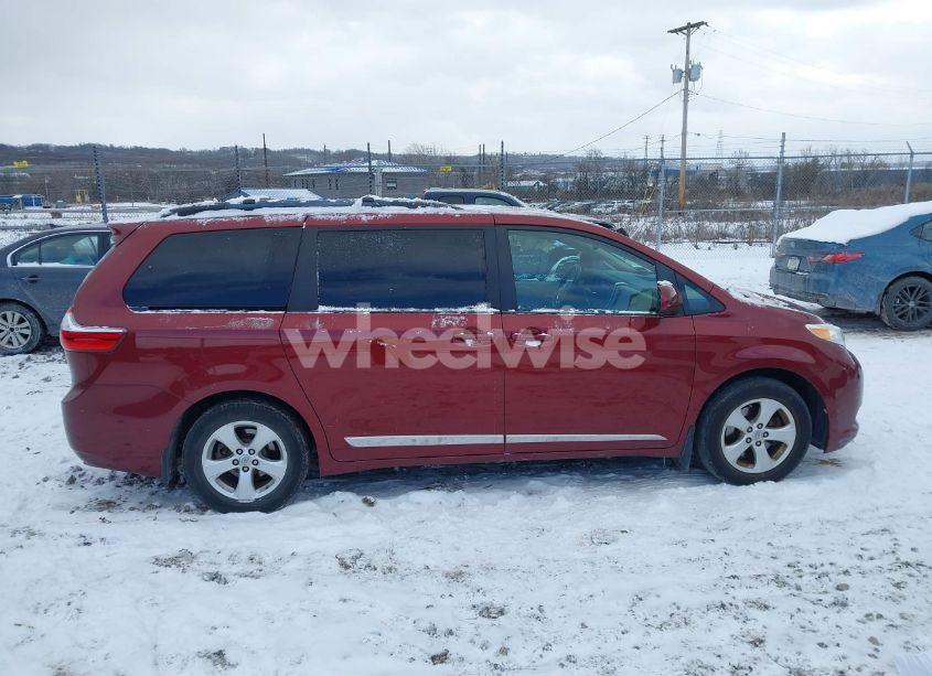 Photo 13 of 2015 Toyota Sienna LE 8 PASSENGER (VIN 5TDKK3DCXFS630137)