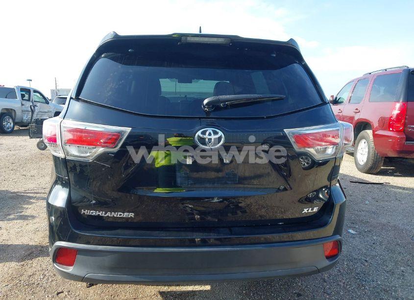 Photo 17 of 2016 Toyota Highlander XLE V6 (VIN 5TDKKRFH1GS503001)