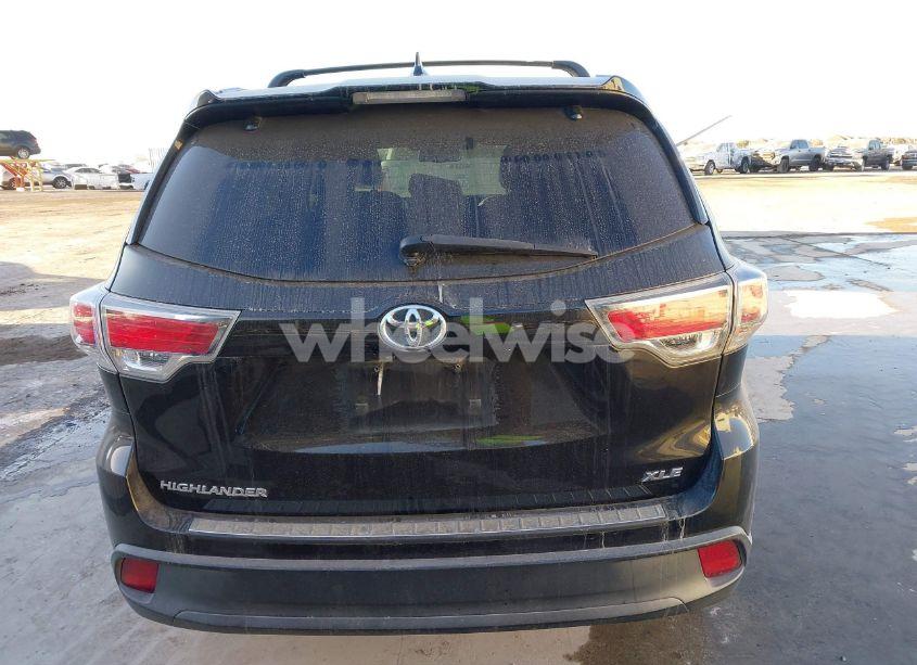 Photo 17 of 2016 Toyota Highlander XLE V6 (VIN 5TDKKRFH3GS158392)
