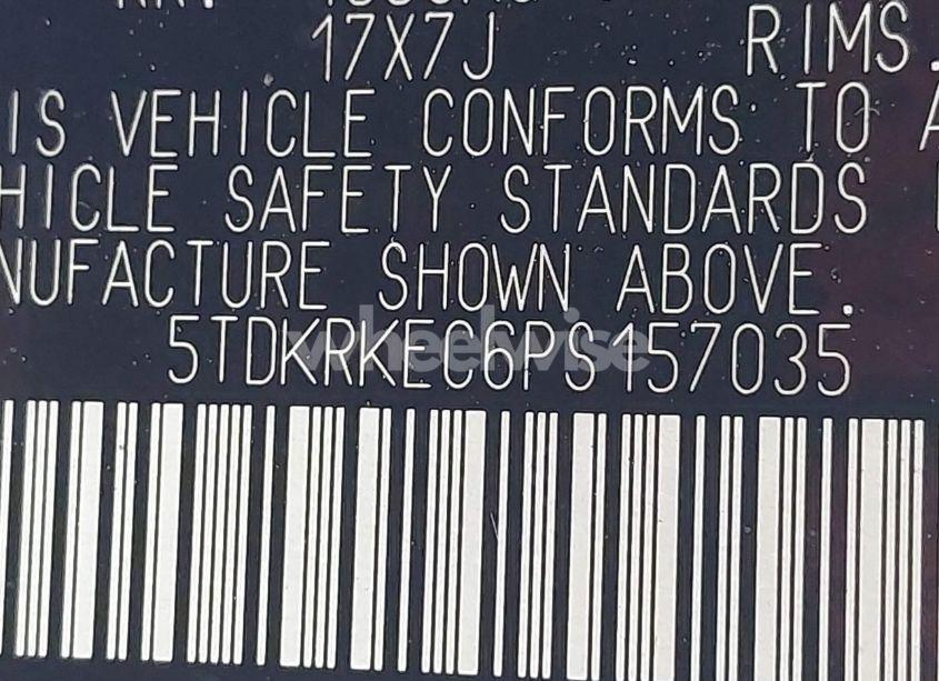 Photo 9 of 2023 Toyota Sienna LE (VIN 5TDKRKEC6PS157035)