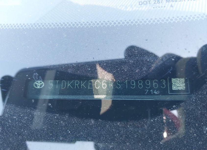 Photo 9 of 2024 Toyota Sienna LE (VIN 5TDKRKEC6RS198963)