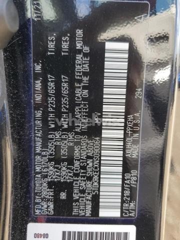 Photo 5 of 2022 TOYOTA SIENNA LE (VIN 5TDKRKECXNS090064)