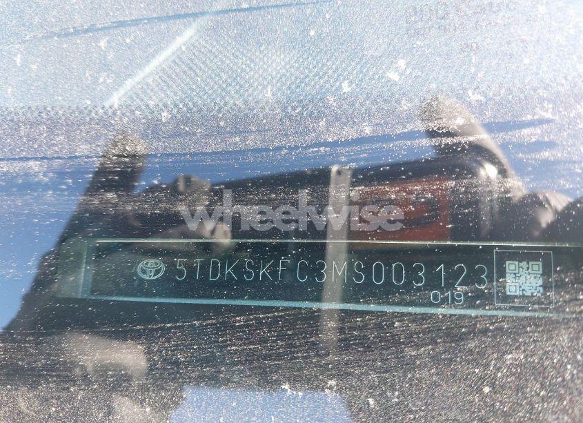 Photo 9 of 2021 Toyota Sienna LE (VIN 5TDKSKFC3MS003123)