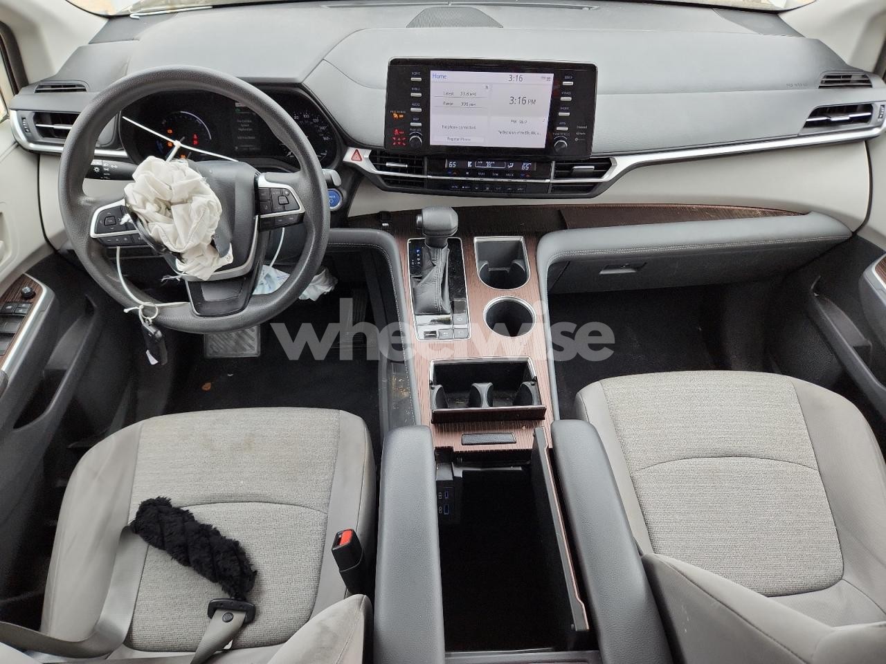 Photo 8 of 2021 TOYOTA SIENNA LE (VIN 5TDKSKFC3MS032637)