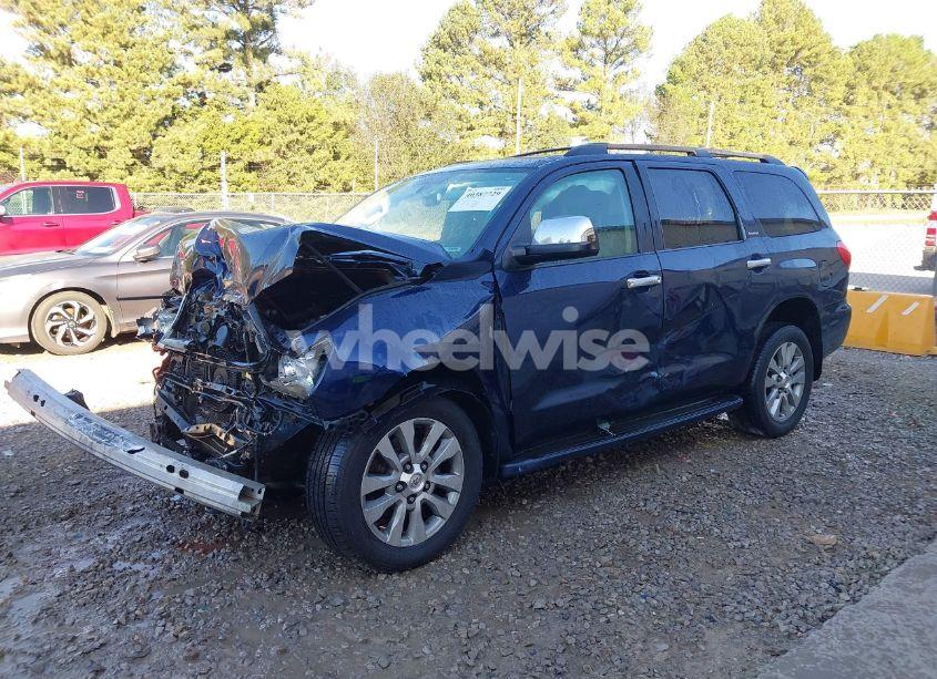 Photo 2 of 2010 Toyota Sequoia LIMITED 5.7L V8 (VIN 5TDKY5G18AS029449)
