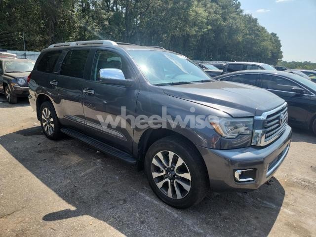 Photo 2 of 2020 TOYOTA SEQUOIA LIMITED (VIN 5TDKY5G19LS074631)
