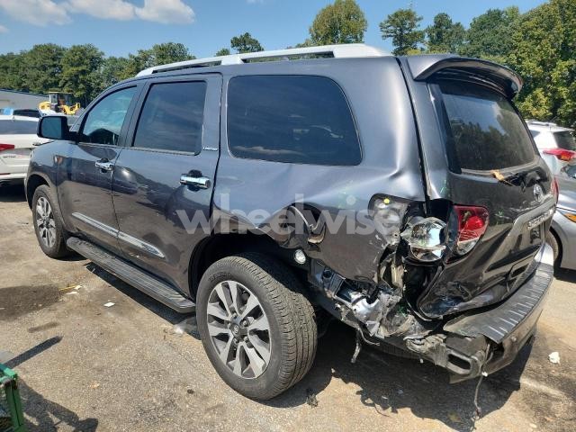 Photo 3 of 2020 TOYOTA SEQUOIA LIMITED (VIN 5TDKY5G19LS074631)
