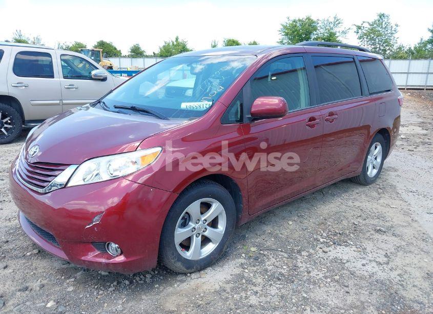 Photo 2 of 2017 Toyota Sienna LE 8 PASSENGER (VIN 5TDKZ3DC1HS770320)