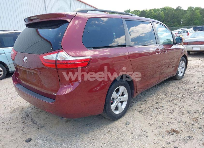 Photo 4 of 2017 Toyota Sienna LE 8 PASSENGER (VIN 5TDKZ3DC1HS770320)