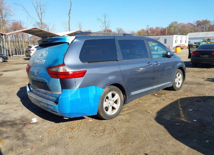 Photo 4 of 2017 Toyota Sienna LE 8 PASSENGER (VIN 5TDKZ3DC3HS785711)