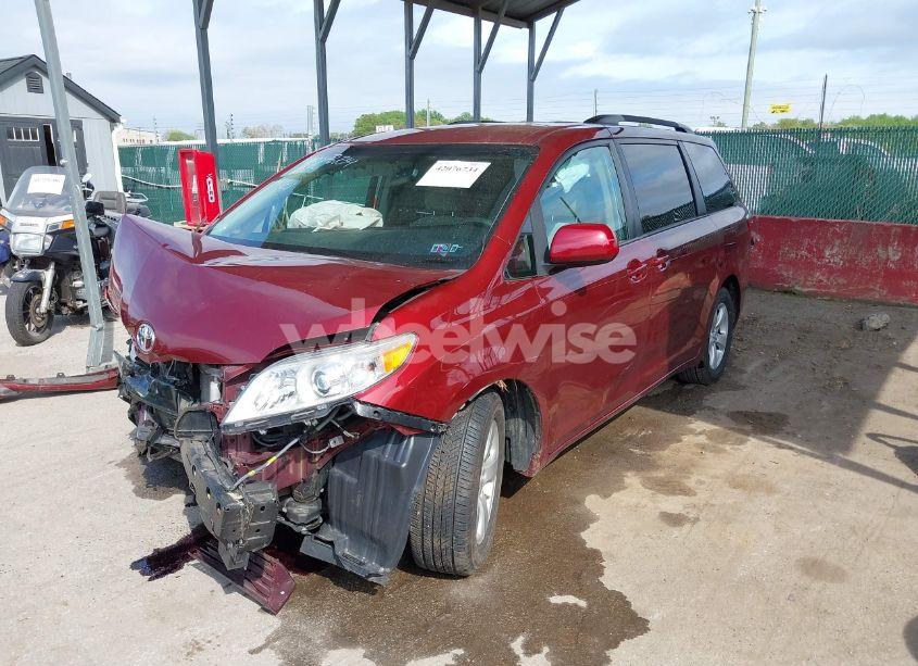 Photo 2 of 2017 Toyota Sienna LE 8 PASSENGER (VIN 5TDKZ3DC4HS899653)