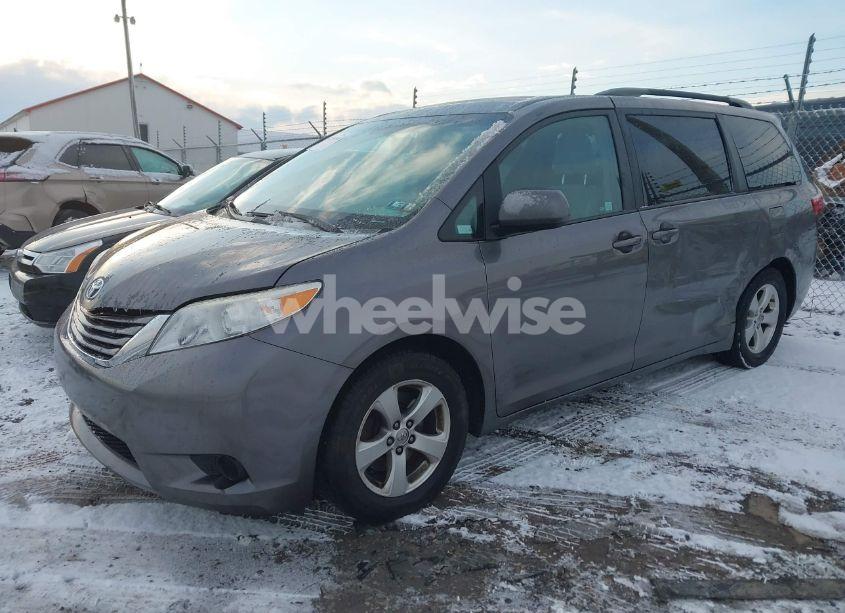 Photo 2 of 2017 Toyota Sienna LE 8 PASSENGER (VIN 5TDKZ3DC8HS870804)