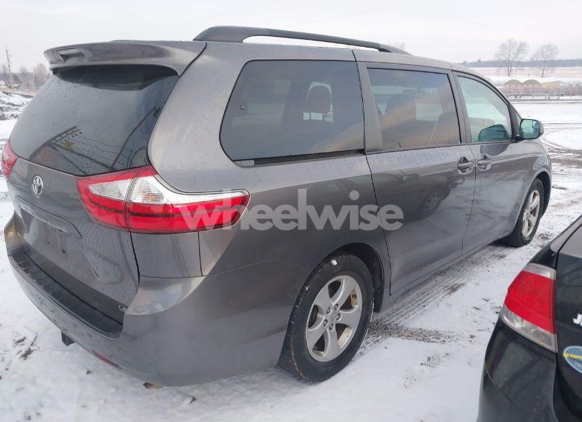 Photo 4 of 2017 Toyota Sienna LE 8 PASSENGER (VIN 5TDKZ3DC8HS870804)