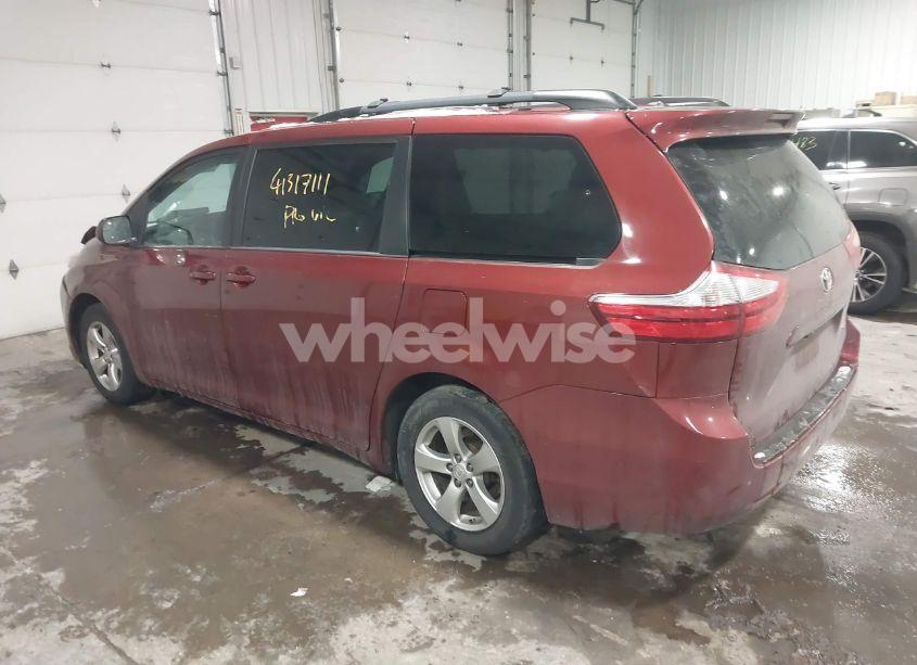 Photo 3 of 2017 Toyota Sienna LE 8 PASSENGER (VIN 5TDKZ3DC9HS814824)