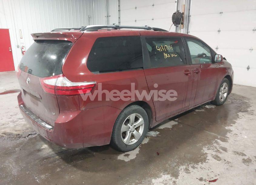 Photo 4 of 2017 Toyota Sienna LE 8 PASSENGER (VIN 5TDKZ3DC9HS814824)