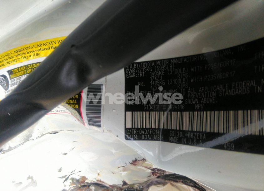 Photo 9 of 2017 Toyota Sienna LE 8 PASSENGER (VIN 5TDKZ3DCXHS824116)