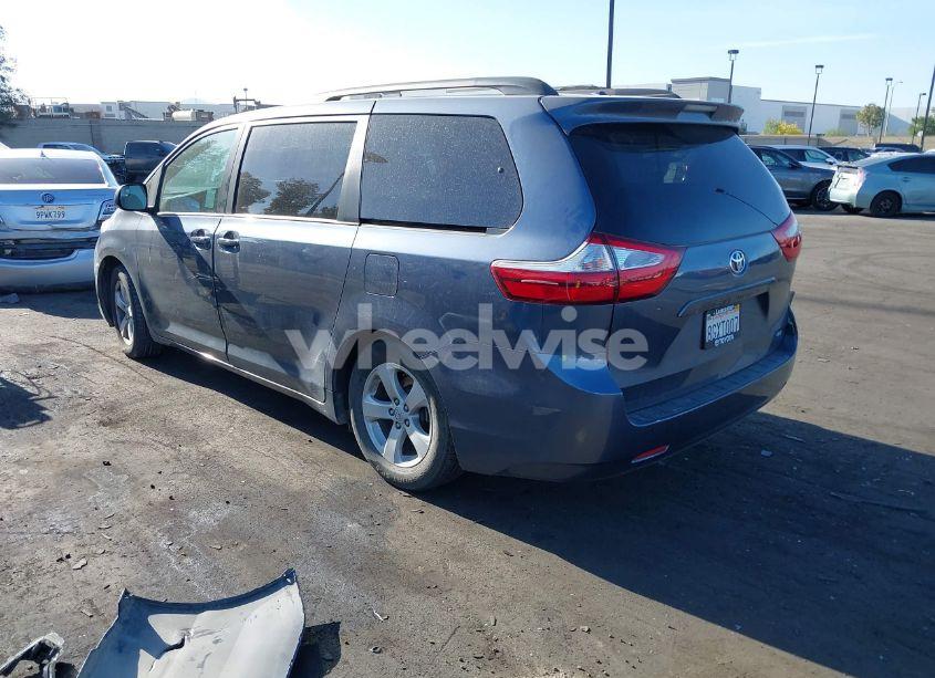 Photo 3 of 2017 Toyota Sienna LE 8 PASSENGER (VIN 5TDKZ3DCXHS845662)