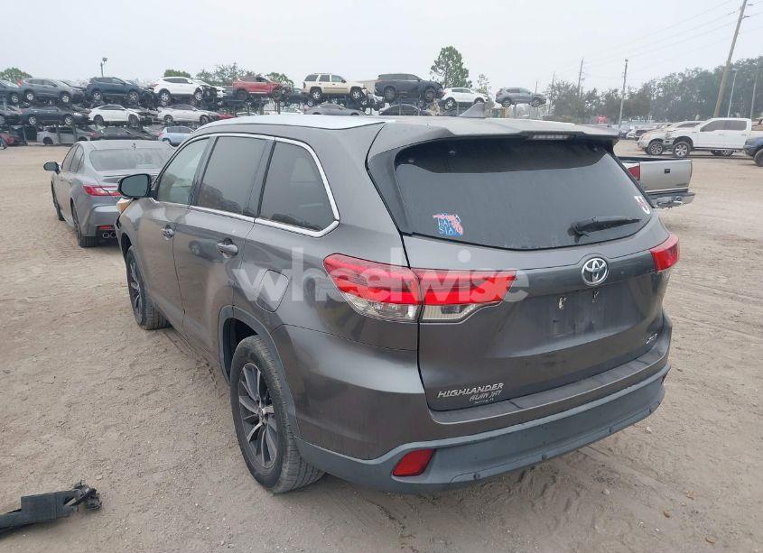 Photo 3 of 2017 Toyota Highlander XLE (VIN 5TDKZRFH2HS195429)