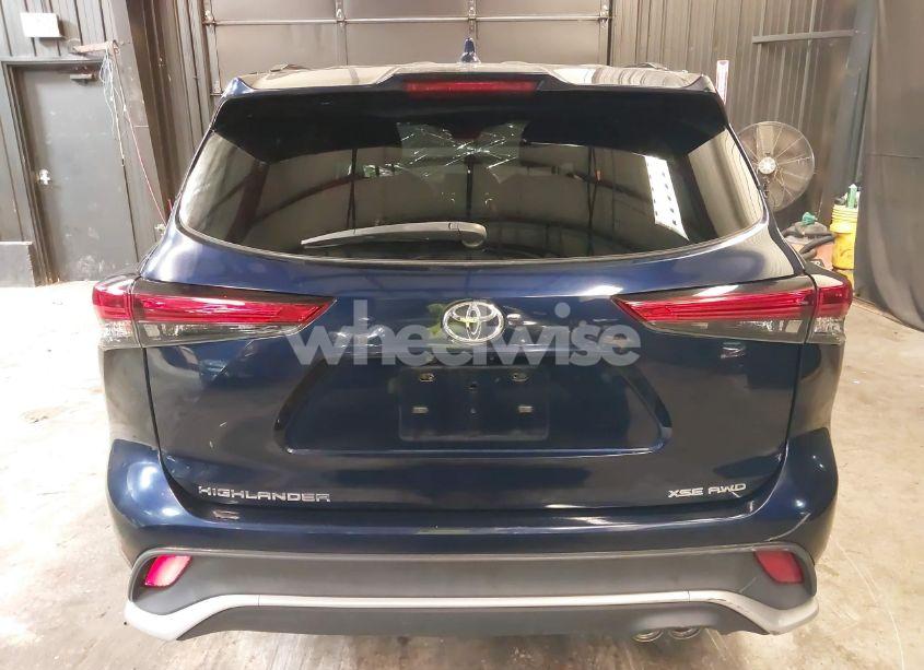 Photo 16 of 2021 Toyota Highlander XSE (VIN 5TDLZRBH0MS077884)