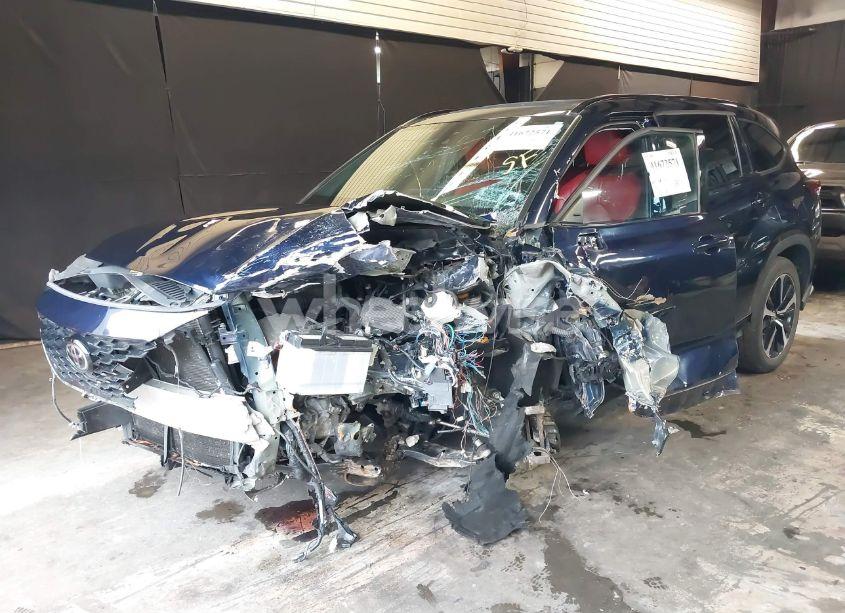 Photo 2 of 2021 Toyota Highlander XSE (VIN 5TDLZRBH0MS077884)