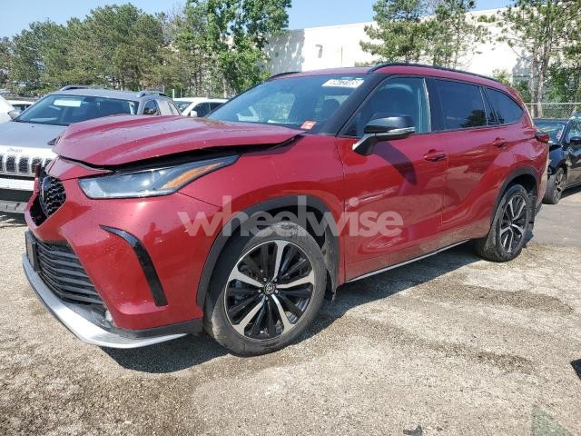 Photo 12 of 2022 TOYOTA HIGHLANDER XSE (VIN 5TDLZRBH2NS242545)