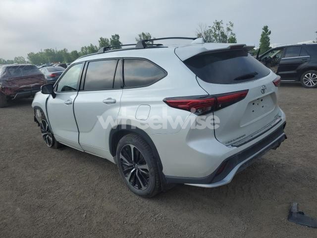 Photo 11 of 2022 TOYOTA HIGHLANDER XSE (VIN 5TDLZRBH2NS248961)