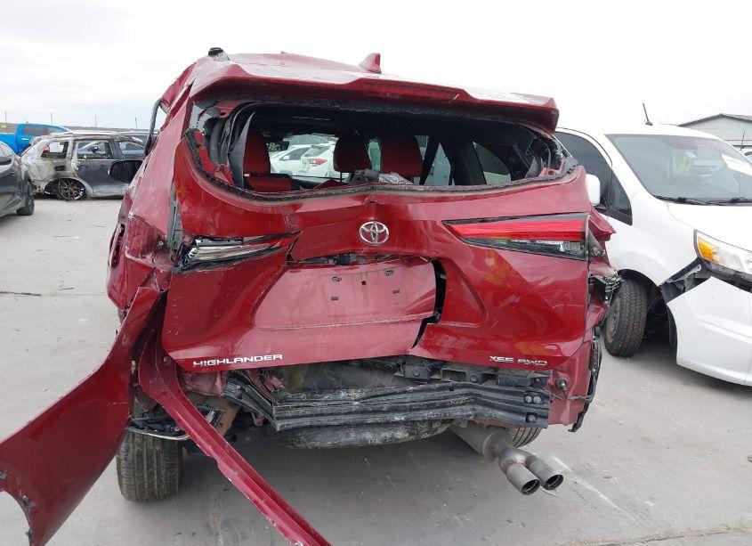 Photo 6 of 2021 Toyota Highlander XSE (VIN 5TDLZRBH5MS068209)