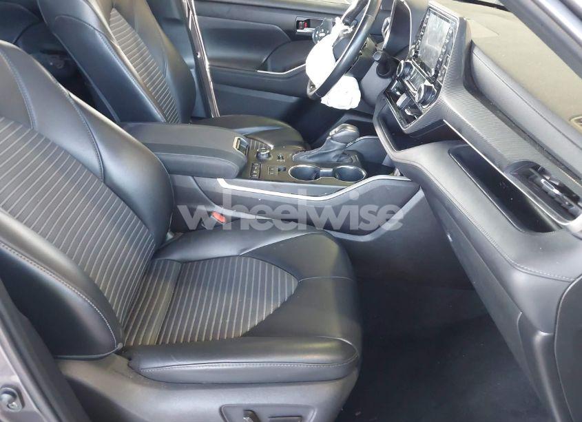 Photo 5 of 2021 Toyota Highlander XSE (VIN 5TDLZRBH6MS082409)