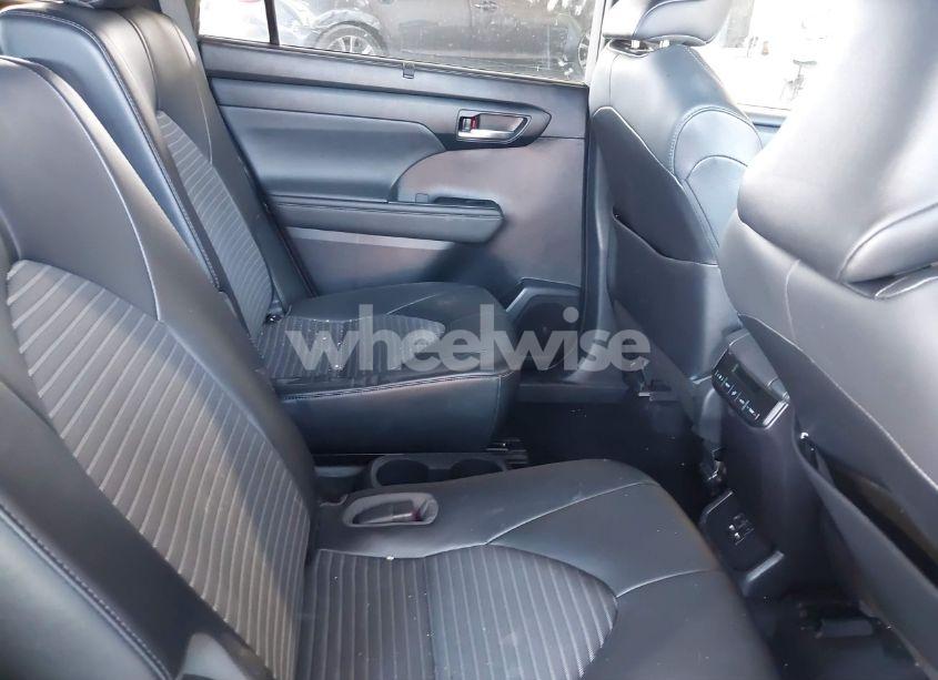 Photo 8 of 2021 Toyota Highlander XSE (VIN 5TDLZRBH6MS082409)