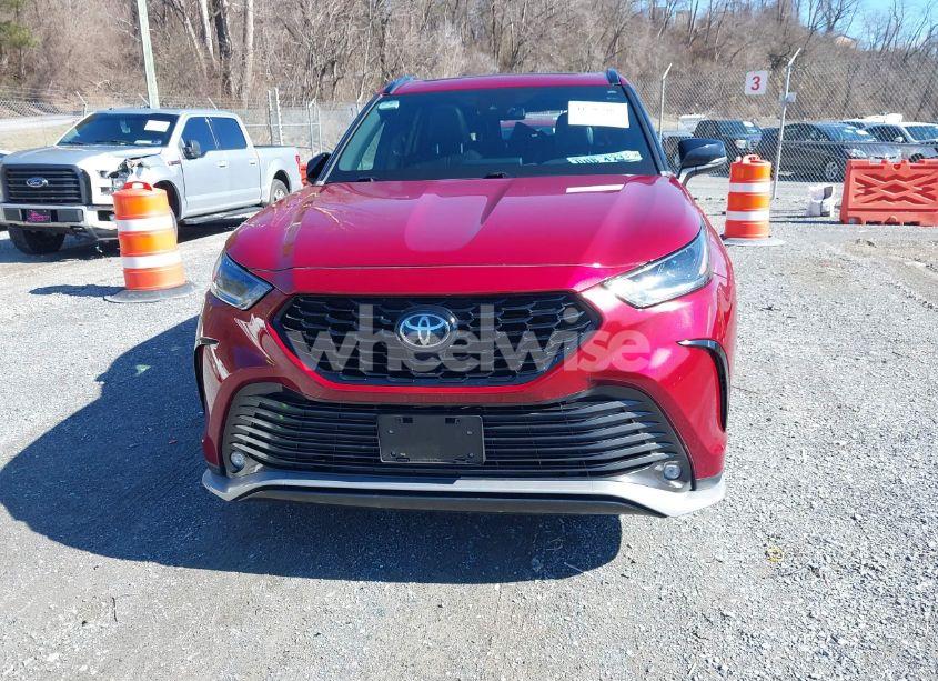Photo 12 of 2021 Toyota Highlander XSE (VIN 5TDLZRBH8MS100585)