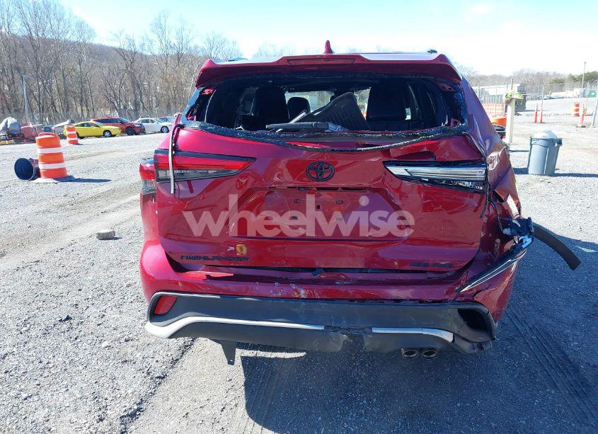 Photo 16 of 2021 Toyota Highlander XSE (VIN 5TDLZRBH8MS100585)