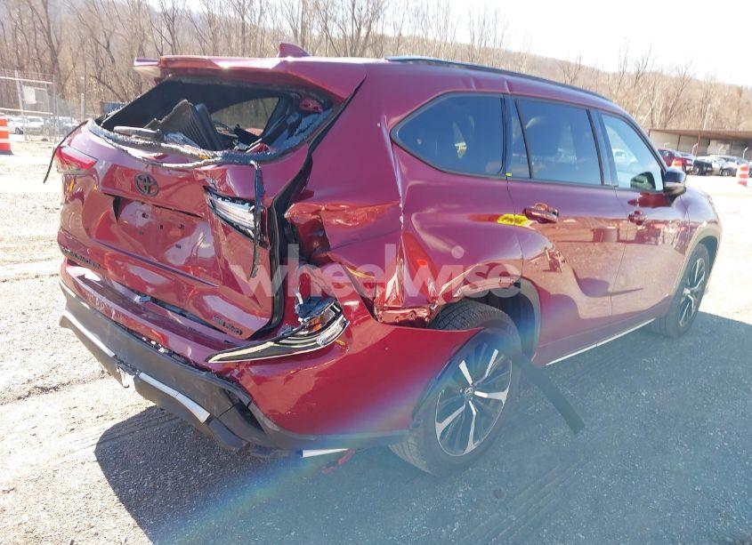 Photo 4 of 2021 Toyota Highlander XSE (VIN 5TDLZRBH8MS100585)