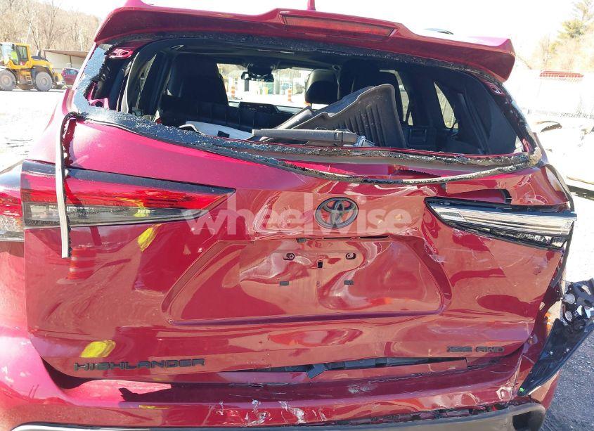 Photo 6 of 2021 Toyota Highlander XSE (VIN 5TDLZRBH8MS100585)